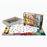 1000 Teile Puzzle - Puzzle - Oldtimer in Havanna Kuba