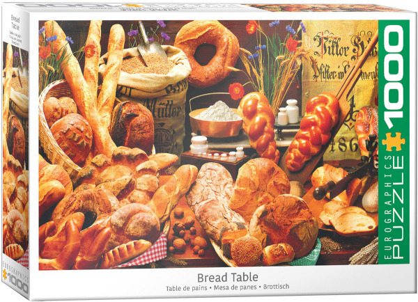 1000 Teile Puzzle - Puzzle - Köstliche Brotsorten Bäckers Stolz