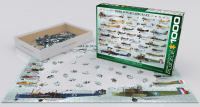 1000 Teile Puzzle - Puzzle - Historische Flugzeuge des 1. Weltkriegs