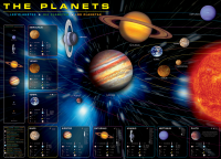 1000 Teile Puzzle - Puzzle - Die Planeten unseres Sonnensystems