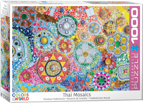 1000 Teile Puzzle - Puzzle - Thailändisches Keramik Mosaik