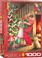 1000 Teile Puzzle - Puzzle - Die Weihnachtsüberraschung von Simon Tread