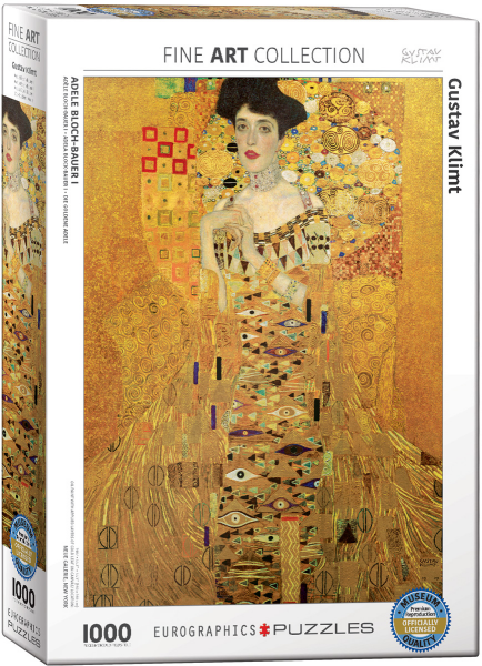 1000 Teile Puzzle - Puzzle - Adele Bloch-Bauer von Gustav Klimt