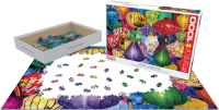 1000 Teile Puzzle - Puzzle - Prachtvolle Asiatische Papierlaternen