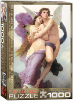 1000 Teile Puzzle - Puzzle - Bouguereau - Die Entführung der Psyche