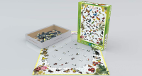 1000 Teile Puzzle - Puzzle - Die Welt der Schmetterlinge