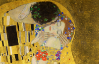 1000 Teile Puzzle - Puzzle - Gustav Klimt - Der Kuss Detail