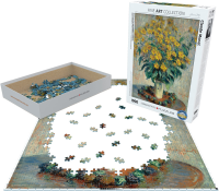 1000 Teile Puzzle - Puzzle - Claude Monet - Jerusalem Artischocken Blumen