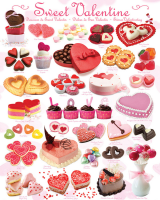 1000 Teile Puzzle - Puzzle - Süsse Valentinstags Leckereien