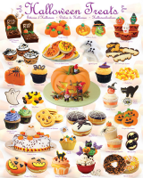 1000 Teile Puzzle - Puzzle - Süsse Halloween Naschereien