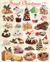 1000 Teile Puzzle - Puzzle - Süsse Weihnachts Leckereien
