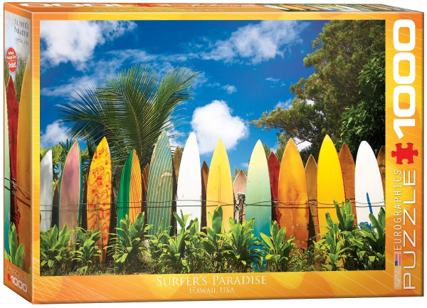 1000 Teile Puzzle - Puzzle - Surfer Paradies Hawaii USA