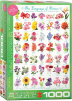 1000 Teile Puzzle - Puzzle - Sags in der Sprache der Blumen