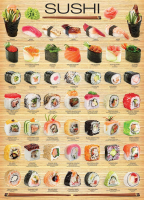 1000 Teile Puzzle - Puzzle - Sushi Variationen aus Japan