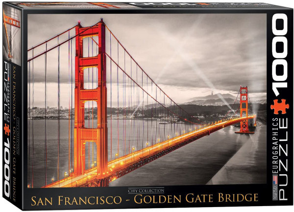 1000 Teile Puzzle - Puzzle - Golden Gate Brücke San Francisco