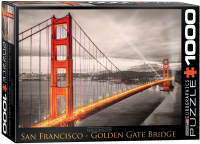 1000 Teile Puzzle - Puzzle - Golden Gate Brücke San Francisco