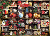 1000 Teile Puzzle - Puzzle - Festlicher Weihnachtsbaumschmuck