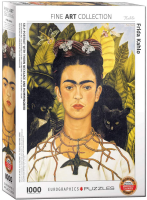 1000 Teile Puzzle - Puzzle - Frida Kahlo Selbstportrait