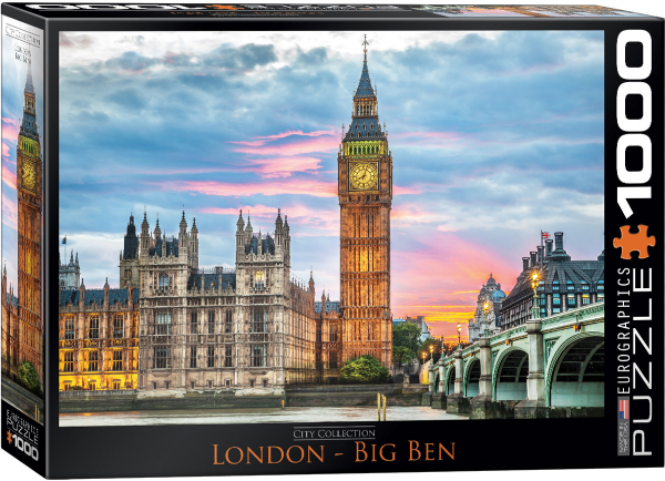 1000 Teile Puzzle - Puzzle - Big Ben Elizabeth Tower in London