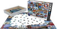 1000 Teile Puzzle - Puzzle - Traumziele der USA