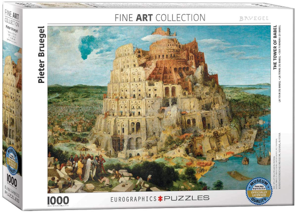 1000 Teile Puzzle - Puzzle - Pieter Bruegel Der Turmbau zu Babel
