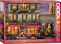 1000 Teile Puzzle - Puzzle - Das Restaurant Zum roten Hut in Paris