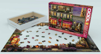 1000 Teile Puzzle - Puzzle - Das Restaurant Zum roten Hut in Paris