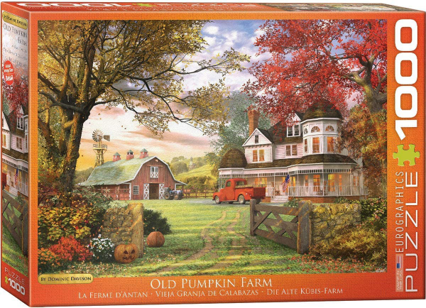 1000 Teile Puzzle - Puzzle - Dominic Davison - Die Kürbis Farm