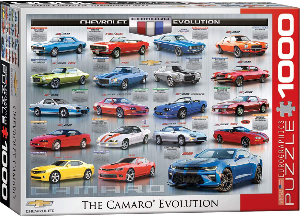 1000 Teile Puzzle - Puzzle - Chevrolet Camaro Evolution