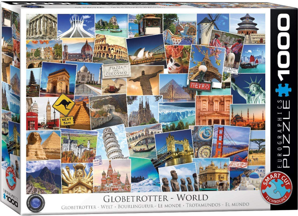 1000 Teile Puzzle - Puzzle - Traumziele der Welt