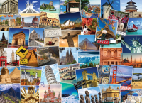 1000 Teile Puzzle - Puzzle - Traumziele der Welt
