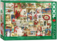1000 Teile Puzzle - Puzzle - Klassische Weihnachtskarten...