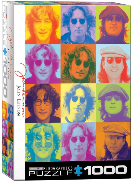 1000 Teile Puzzle - Puzzle - John Lennon Portraits im Warhol Stil
