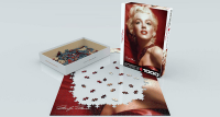 1000 Teile Puzzle - Puzzle - Marilyn Monroe in Rot