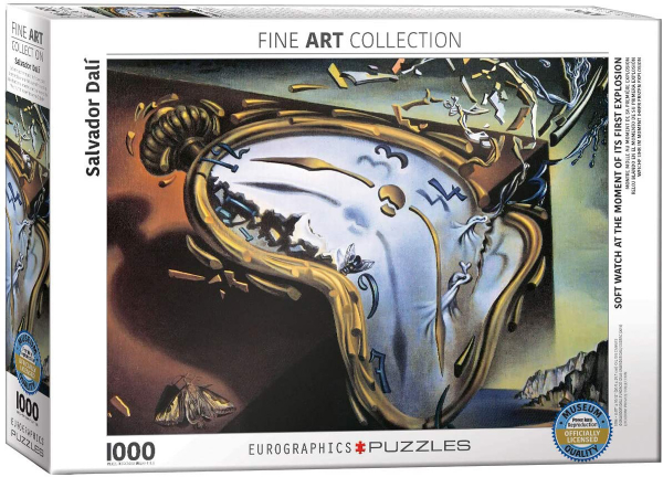 1000 Teile Puzzle - Puzzle - Salvador Dali - Weiche Uhr
