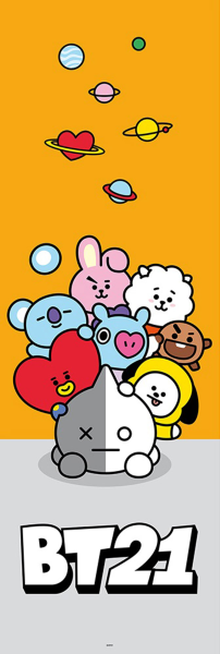 BT21 - Türposter - Group