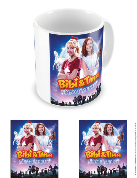 Bibi & Tina - Lizenz Tassen - Einfach Anders - Bibi & Tina