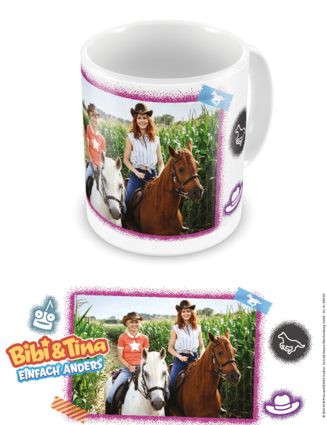 Bibi & Tina - Lizenz Tassen - Einfach Anders - Mädchen & Pferde