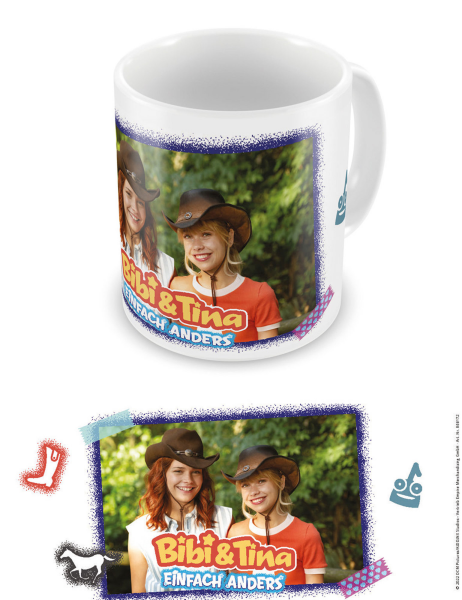 Bibi & Tina - Lizenz Tassen - Einfach Anders - Cowgirls