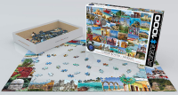 1000 Teile Puzzle - Puzzle - Traumziele in Mexiko