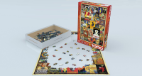 1000 Teile Puzzle - Puzzle - Klassische Vintage Werbeplakate