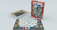 1000 Teile Puzzle - Puzzle - Vintage Werbeposter Kanada