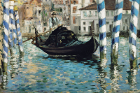 1000 Teile Puzzle - Puzzle - Manet - Canal Grande Venedig in Blau