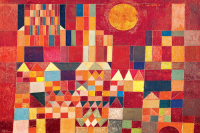 1000 Teile Puzzle - Puzzle - Paul Klee - Burg und Sonne