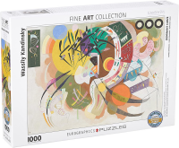 1000 Teile Puzzle - Puzzle - Kandinsky - Dominante Kurve