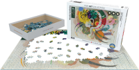 1000 Teile Puzzle - Puzzle - Kandinsky - Dominante Kurve