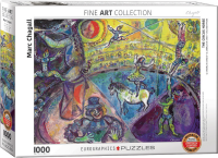 1000 Teile Puzzle - Puzzle - Marc Chagall - Das Zirkuspferd