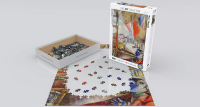 1000 Teile Puzzle - Puzzle - Marc Chagall - Paris durch das Fenster