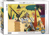 1000 Teile Puzzle - Puzzle - Miro - Das bebaute Feld