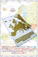 Rubbelkarte Landkarten - Rubbelkarte - Politische...